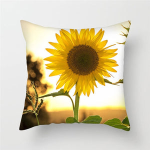 Home Decor Sun Flower Cushion Covers