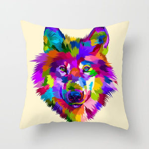 Animal Pillow Cover
