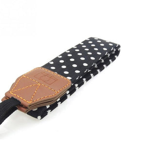 Universal Retro Polka Dots Blue Shoulder Belt