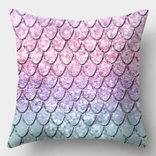 Load image into Gallery viewer, Mermaid Geometric Decorative Cushion Cover