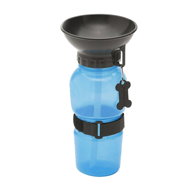 Outdoor Dog Drinking Water Bottle