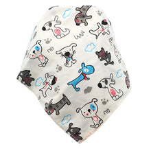 Load image into Gallery viewer, Triangle Cartoon Baby Bibs