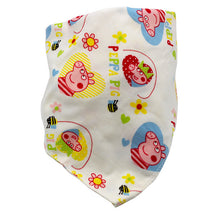 Load image into Gallery viewer, Triangle Cartoon Baby Bibs