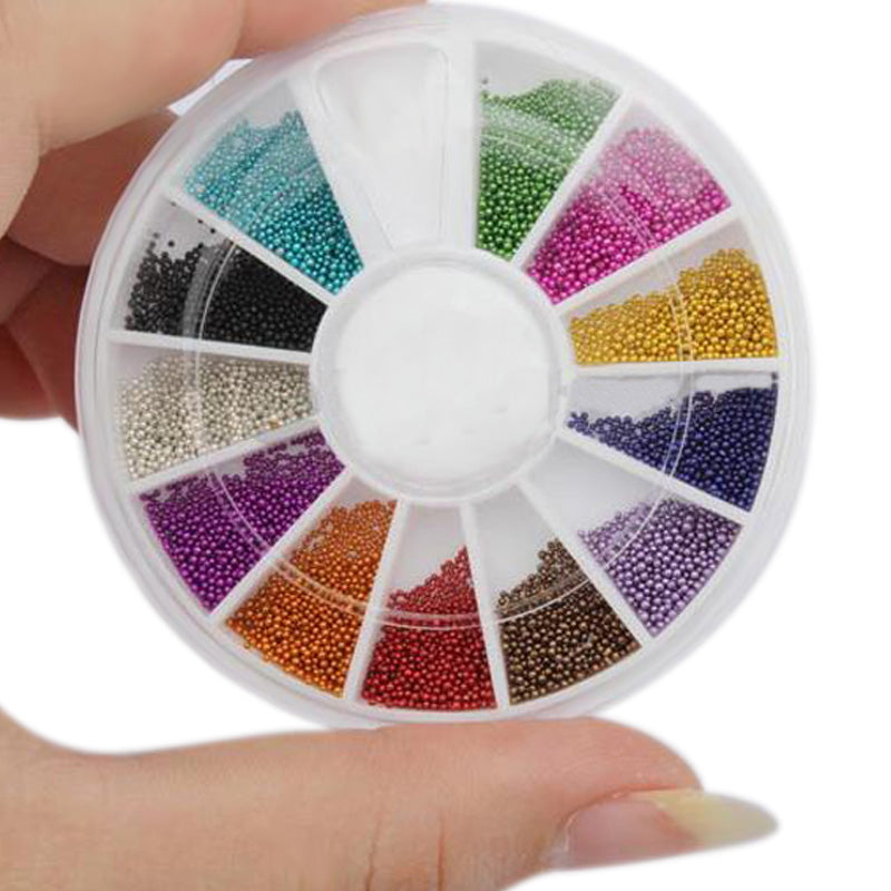 Multicolor Nail Art  Bead