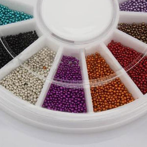 Multicolor Nail Art  Bead