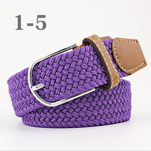 Casual Knitted Pin Buckle Belt