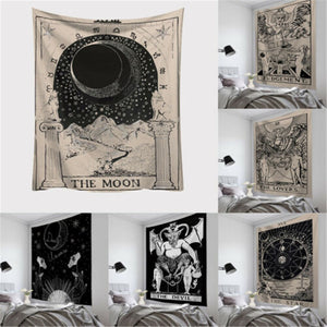 Astrology Tarot Card Tapestry