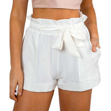 Load image into Gallery viewer, Casual High Waist Crepe Shorts