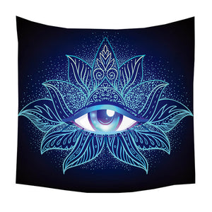 Turtle Elephant Printed Large Wall Tapestry